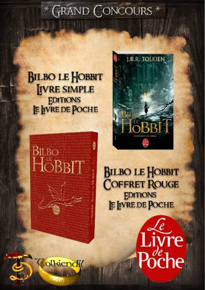 Coffret collector rouge et édition classique de Bilbo le Hobbit et – Le Livre de Poche