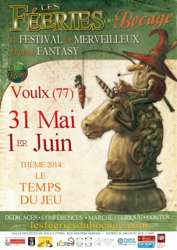  Affiche du festival les Féeries du Bocage de Voulx 