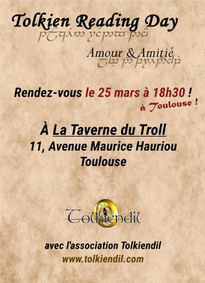 Tolkien Reading Day 2022 à Toulouse