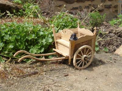  Miniature du chariot de Gandalf - Marie-Paule Silvera 