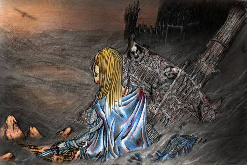   La chute de Fingolfin - Rémi Grabisch  