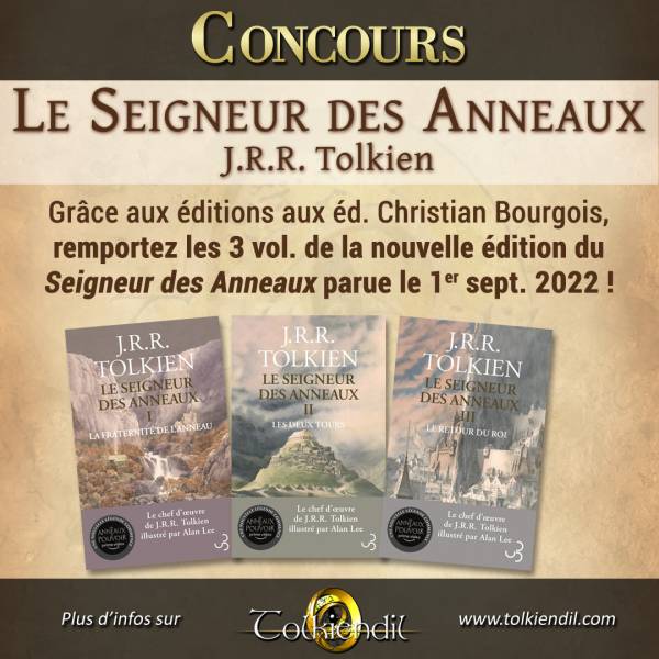 Concours éditions Christian Bourgois - Le Seigneur des Anneaux