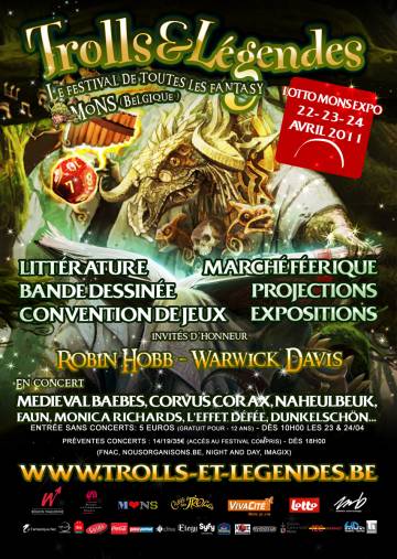  Affiche du Festival Trolls et Légendes 2011 
