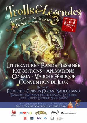  Affiche du Festival Trolls et Légendes 2015 