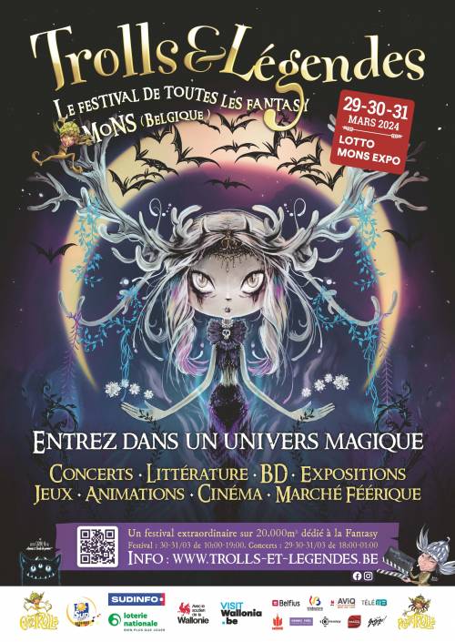  Affiche du Festival Trolls & Légendes 2024 