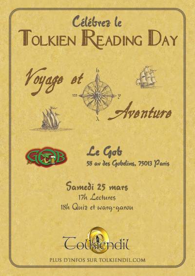 Tolkien Reading Day 2023 à Paris