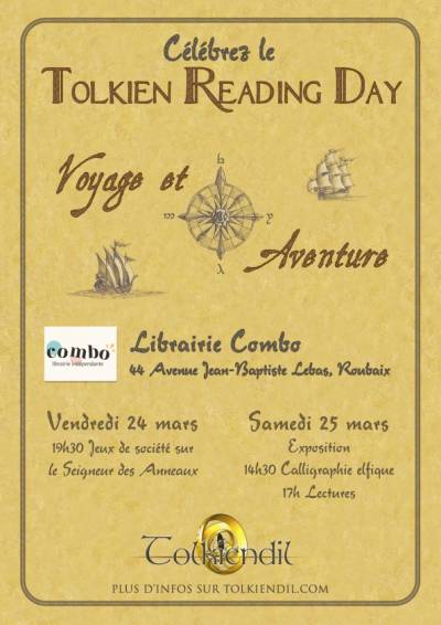 Tolkien Reading Day 2023 à Roubaix