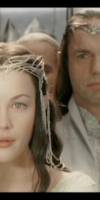 Le Retour du Roi - Arwen et Elrond ©New Line Cinema.