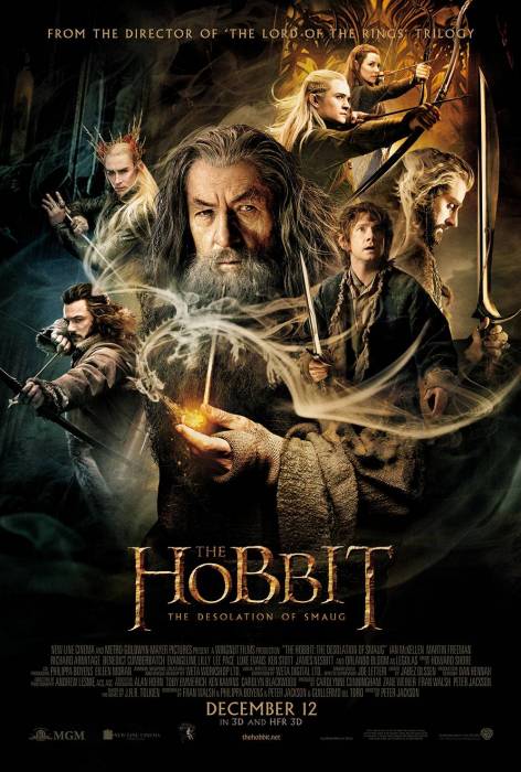 Le Hobbit - Affiche - La désolation de Smaug