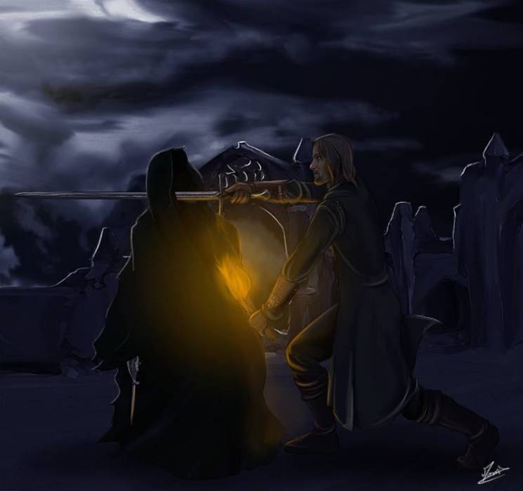 Le Combat d'Aragorn