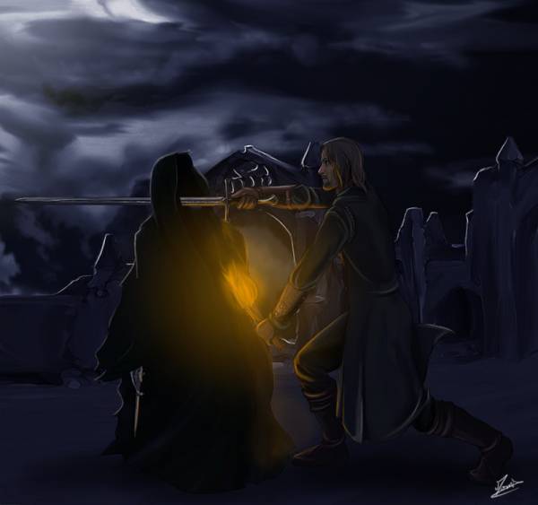  Le combat d'Aragorn - Monia Arrada 