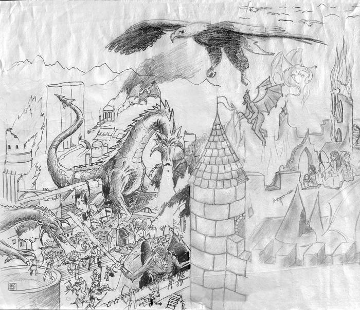 L'attaque de Gondolin - Collectif