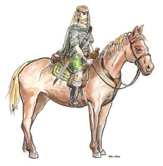  Un cavalier du Rohan - Éric Faure-Brac 
