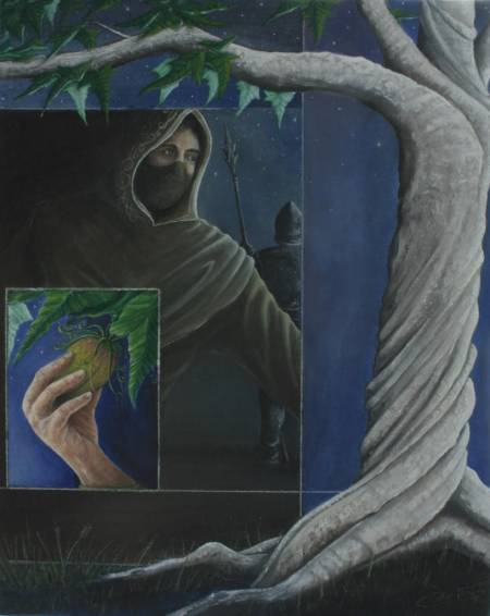   Isildur vole le fruit de l'Arbre Blanc - Pascal Legrand  