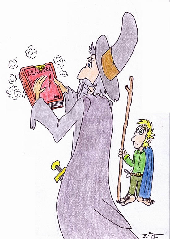  Gandalf découvre le Livre de Mazarbul - Julien Mansencal 