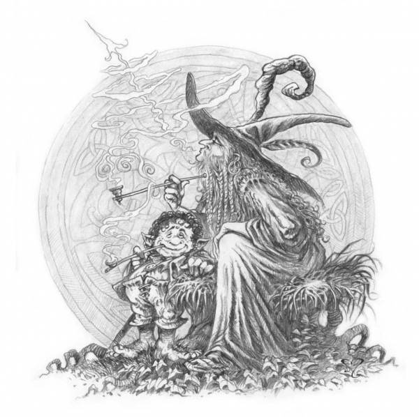  Gandalf et Bilbo – Pascal Moguérou 