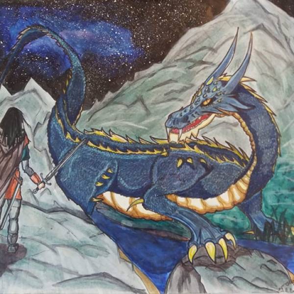  Túrin Turambar rencontre Glaurung le père des dragons – Oromawe Melimath 