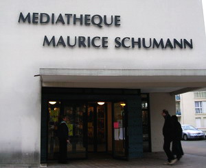La médiathèque Maurice Schumann