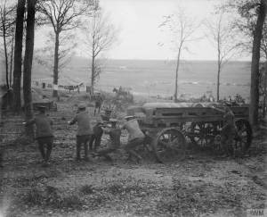 Vue du camp d’Englebelmer en septembre 1916.