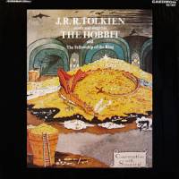 Pochette du LP de Caedmon réunissant des lectures du Hobbit et du Seigneur des Anneaux