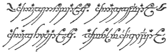  Inscriptions de l’Anneau Unique 